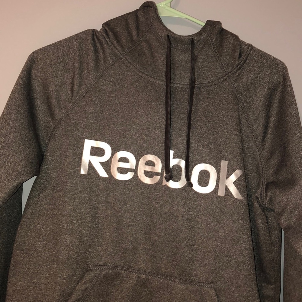 NEW Gray Reebok Hoodie!